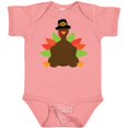 thumbnail image 3 of Inktastic Thanksgiving Pilgrim Turkey Boys or Girls Baby Bodysuit, 3 of 5