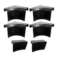 thumbnail image 3 of Xingzhi 6 Pcs Doublures de Table de Billard Noires Remplacement, 3 of 5