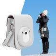 thumbnail image 1 of PU material Camera Shoulder Bag Beautiful and Fashionable Camera Storage Bag Cute Bear Style Shock- for  Camera mini11, 1 of 8