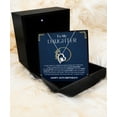 thumbnail image 4 of 20th Birthday Gift For Daughter, Solitaire Crystal Necklace, 20th Birthday Gift For Daughter From Dad, Mom, Happy 20th Birthday, 4 of 6