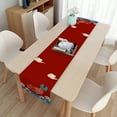 thumbnail image 3 of 2024 New Year Table Runner Tablecloth New Dragon Year Table Runner TV Cabinet Tablecloth Linen Coffee Table Holiday Gift Decorative Cloth, 3 of 7