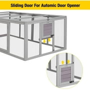 Aivituvin Chicken Coop Run Extension Rabbit Enclosure Outdoor Duck Playpen 20.73 ft²