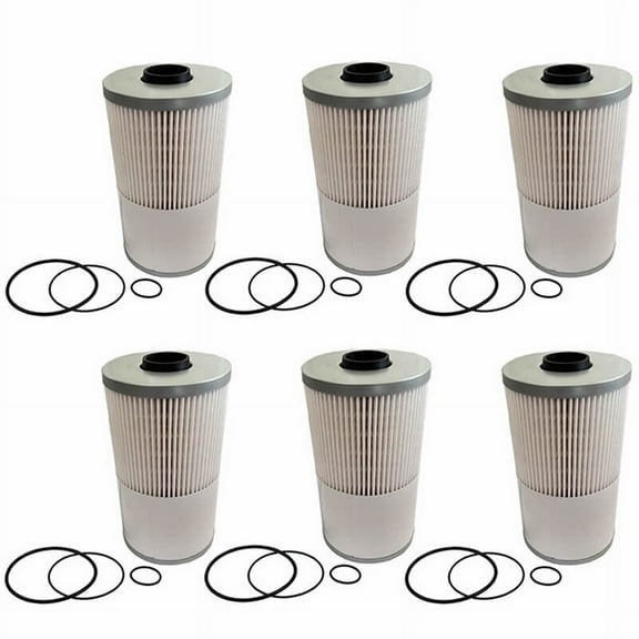 6XFUEL WATER SEPARATOR FILTER 21737499 FS19729 L9729F PF7755 For Volvo VNL TRUCK