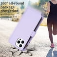 thumbnail image 4 of Allytechgroup for iPhone 13 Pro Wallet Phone Case with Hand Wrist, Flip Cover Kickstand Folio Shockproof Protective Cards Slots Wallet Case Cover for iPhone 13 Pro, Purple, 4 of 7