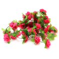 thumbnail image 2 of Artificial Flower 3D Not Wither Vibrant Multicolor Artificial Wreath Flowers Ornament for Home Red, 2 of 13