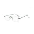 thumbnail image 2 of YAOBAMM Reduce Visual igue Glasses Blue Light Blocking Glasses Unisex Large Frame No Brim Clear View Strong Hinge Transparent Eye Protection Clear Bluelight, 2 of 7