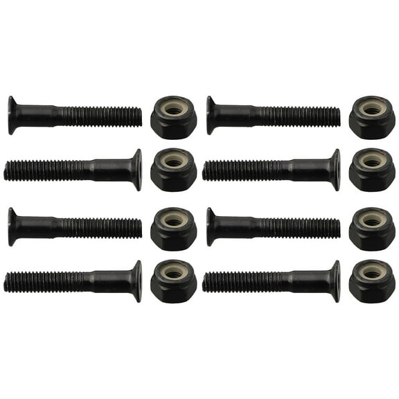16PC/Set Replacement Screws Nuts Four-Wheeled Skateboard Longboard Accessories