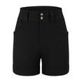 thumbnail image 6 of Women Stretch Twill Shorts Polyester for Summer and Various Activities, 6 of 7