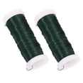 thumbnail image 4 of 2 rollos de alambre floral para jardín, amarres de alambre para plantas de jardinería, lazos de alambre florales para jardín doméstico, 4 of 8