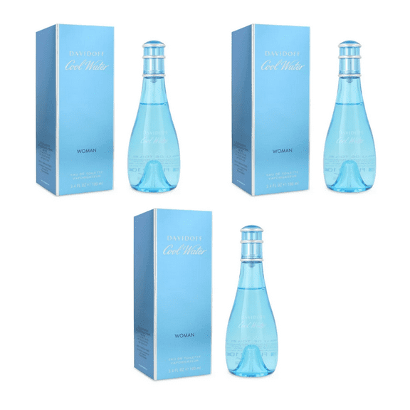Paquete 3x2 Cool Water 100 ml Edt Spray