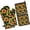 Black Sunflower, variant on Black Sunflower Kitchen Oven Mitt and Pot Holder Sets 2 Pcs for Baking, Cooking and Grilling, Heat Resistant Up To 392 °F