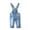 Light Blue-2050, variant on Little Girl Boy Ripped Denim Cute Slim Pants Jean Overalls,Deep Blue,6-12 Months