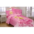 thumbnail image 2 of Mattel Barbie Twin Bed Comforter Walking on Roses Bedding, 2 of 2