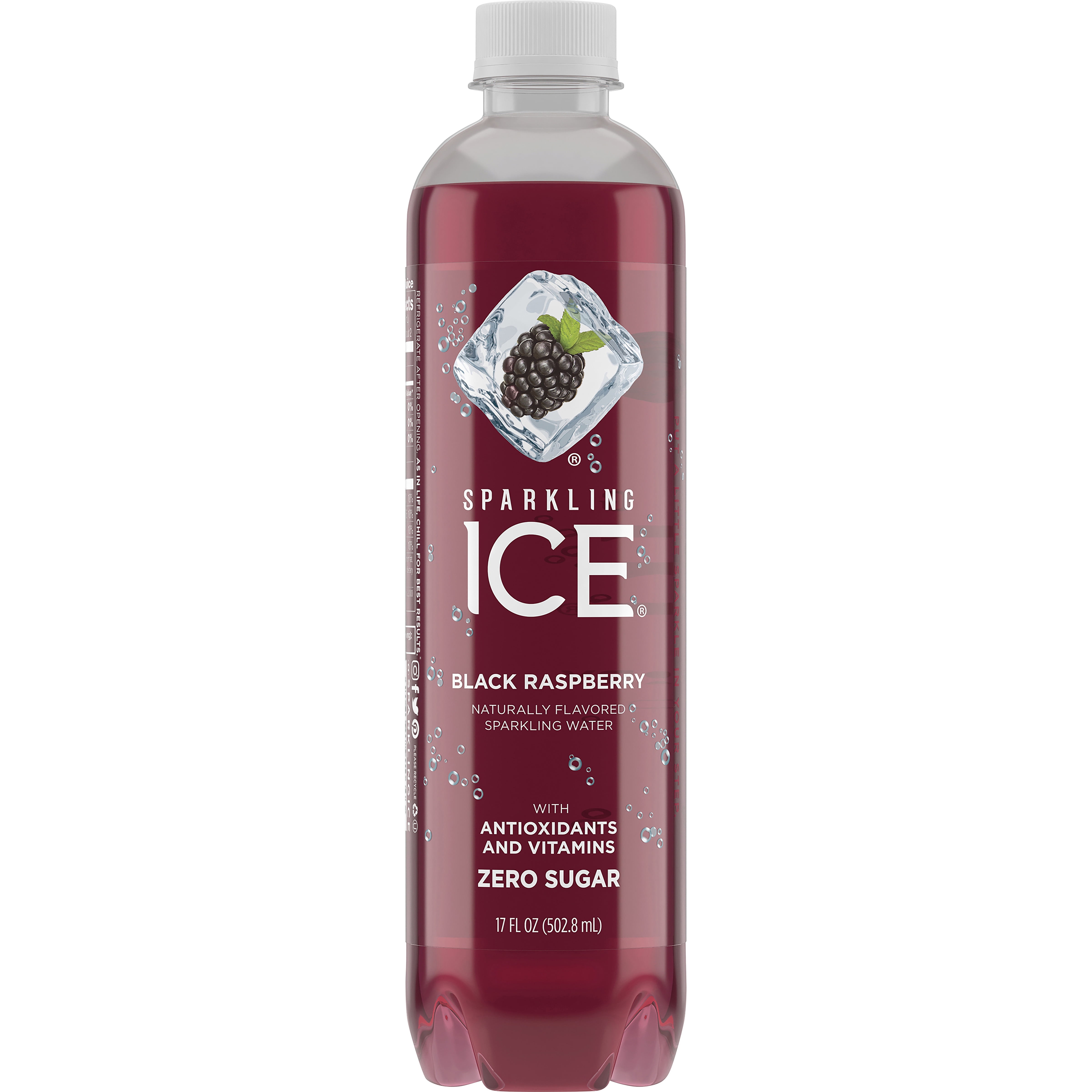 Sparkling Ice® Naturally Flavored Sparkling Water, Black Raspberry 17 Fl Oz