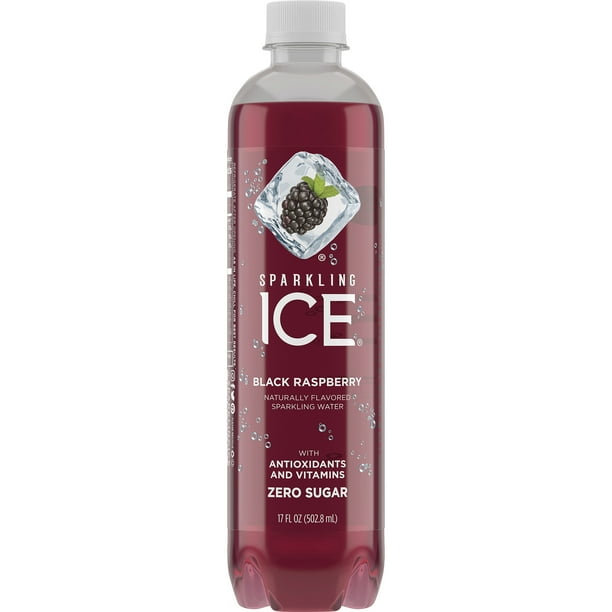 Sparkling Ice® Naturally Flavored Sparkling Water, Black Raspberry 17