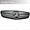 thumbnail image 3 of Front Upper Grille Fit for 2007-2013 Mercedes-Benz C180 C200 C230 C250 C280 C350, 3 of 7