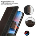 thumbnail image 3 of SaniMore Samsung Galaxy S23 Ultra Case (6.8 inch 2023), PU Leather Wallet Rfid Blocking Card Slots Cover with Magnetic Closure Flip Kickstand Full Protective Shockproof Folio Shell, Coffee, 3 of 6