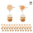 thumbnail image 3 of Kit de globos para fiesta de cumpleaños de Little Cuties, color naranja, 44 unidades, 3 of 4