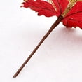 thumbnail image 2 of EIMELI Artificial Flowers Cloth Glitter Pointed Decorations Christmas Tree Ornaments, 2 of 6