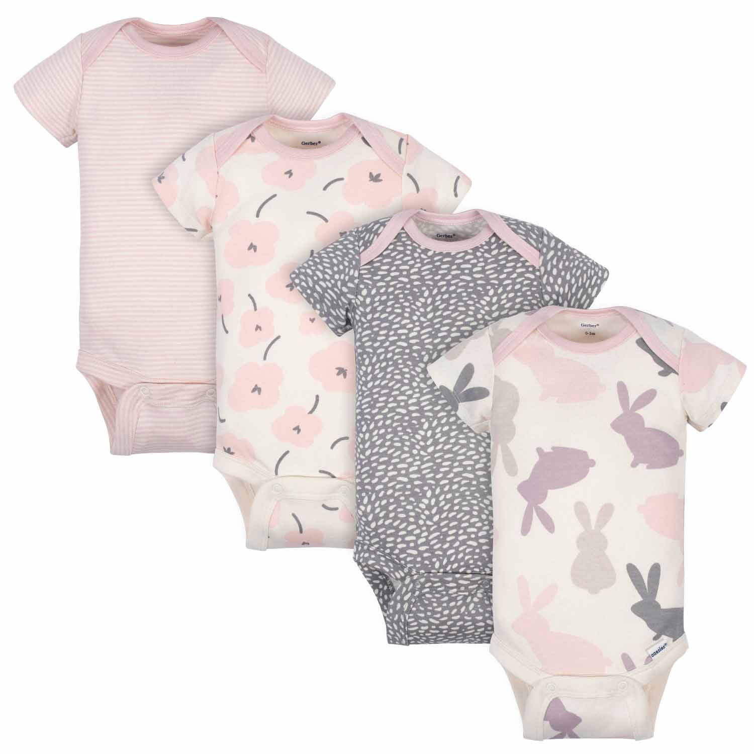 baby girl bunny onesie