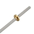 thumbnail image 5 of 200mm T8 Pitch 2mm 4mm Stainless Steel Screw Rod with Copper Nut (Acme Thread) for 3D Printer Z Axis, 5 of 5