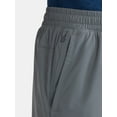 thumbnail image 4 of Athletic Works Men's and Big Men's Nylon Stretch Shorts, 6" Inseam, Sizes S-3XL, 4 of 5