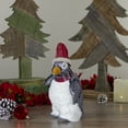 thumbnail image 2 of Northlight Plush Winter Penguin with Pine Branch Christmas Figure - 13", 2 of 5