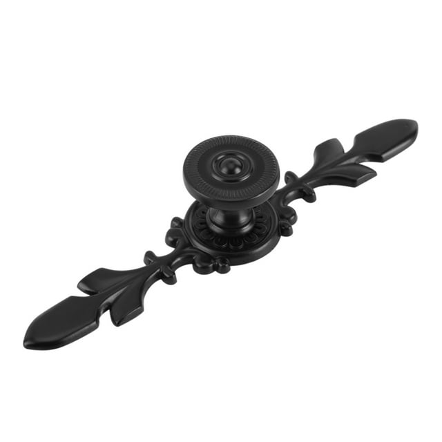 ZPSHYD Poignée de Meuble, Poignée de Meuble Européenne, Poignée de Porte de Bureau, décoration Intérieure pour Commode, tiroirs, armoires (Noir)