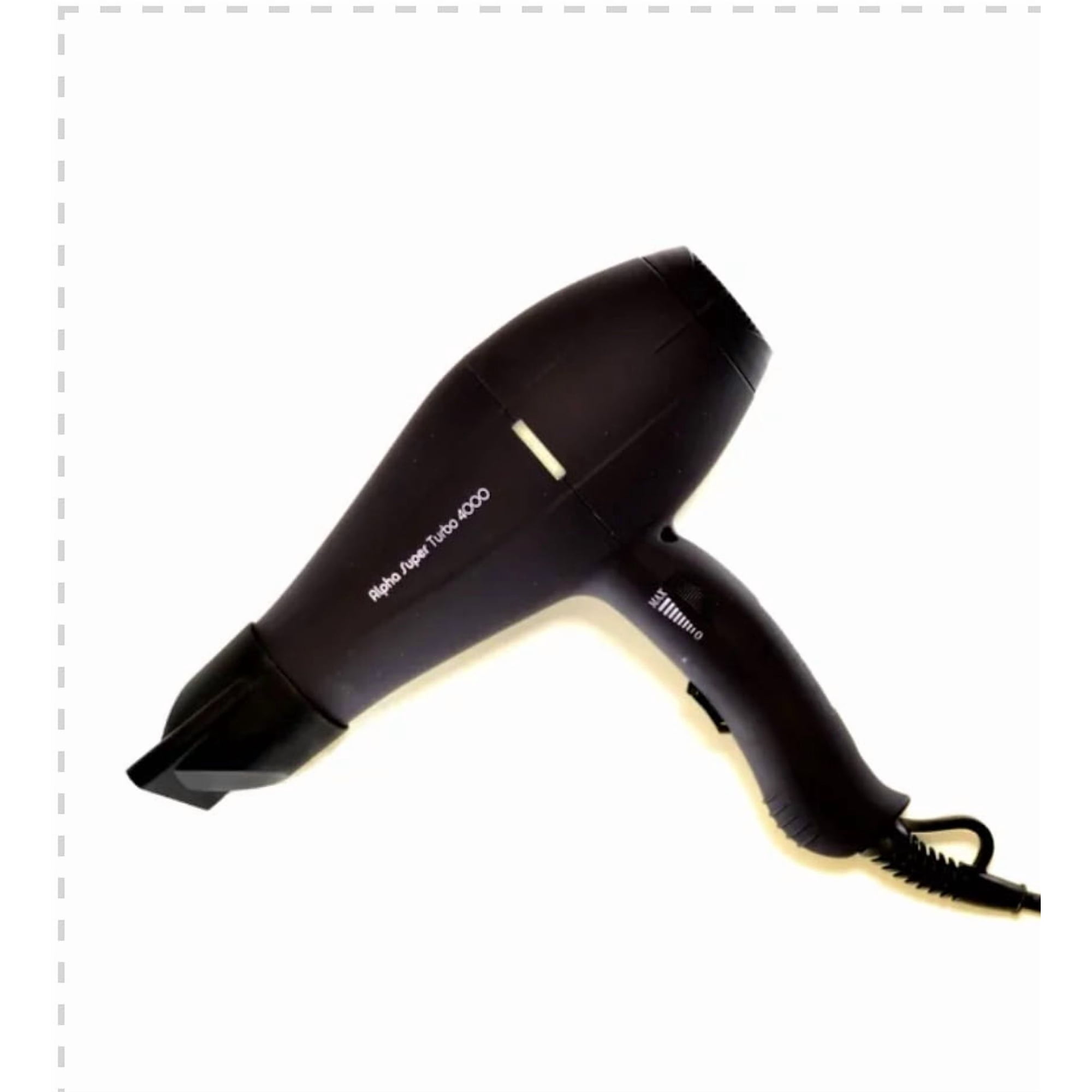 Hair Dryer Super Turbo 4000 Black Watt 2300 ALPHA NEW YORK