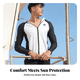 thumbnail image 5 of Abbraccia Rash guard hombre secado rápido UPF 50+ manga larga pesca, 5 of 6