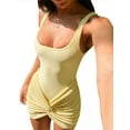 thumbnail image 2 of KelaJuan Women’s Two Piece Summer Outfits Sleeveless Open Back Clubwear Top Bodysuit Beachwear, 2 of 6
