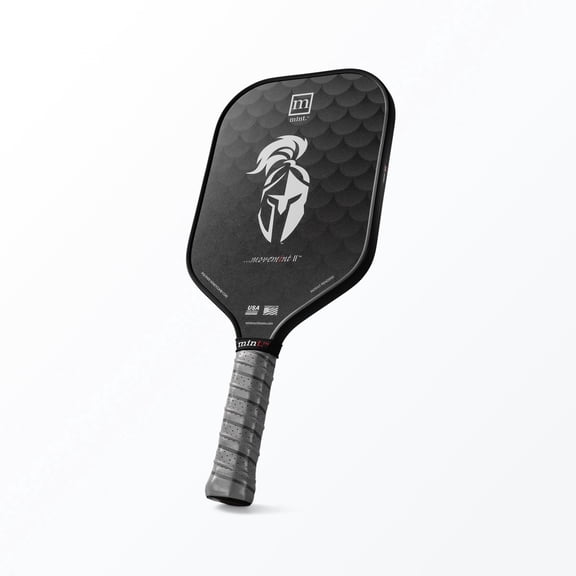 Mint Sport T300 Carbon Fiber Pickleball Paddle – 13mm Polypropylene Core for Power & Control – Cold Pressed Midweight Paddle with Smooth Surface & TPE Edge Guard – USAPA Approved for All Skill Levels