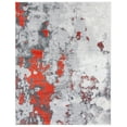 thumbnail image 6 of SAFAVIEH Adirondack Ladonna Abstract Area Rug, Orange/Grey, 8' x 10', 6 of 7