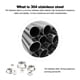 thumbnail image 4 of Tuercas con bridas para ajustar Tornillos y tornillos métricos Acero inoxidable A2 M12 MABOTO Tapón de rosca, 4 of 7