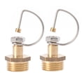 thumbnail image 4 of GOOHOCHY 2pcs Spray Sprinklers Nozzle Misting Systems Atomizing Sprinkle Lawn Sprinkler Refracting Copper Micronozzle (Golden), 4 of 8