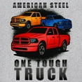 thumbnail image 3 of American Steel Tough Truck Sweatshirt Offroad Pickup 4x4 USA Power Crewneck, 3 of 7