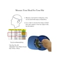 thumbnail image 4 of men's basic baseball cap velcro adjustable curved visor hat, 4 of 4
