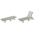 thumbnail image 2 of Paradise Chaises Longues Adirondack en Plastique pour Extérieur (Ensemble de 2), 2 of 9
