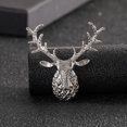 thumbnail image 1 of Fashionable Personalized Elk Brooch (Silver), 1 of 3