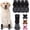 black, variant on Non Slip  Socks Shoes to  Licking Paws and , Winter  Booties for Cold Pavement & Hardwood Floors,  Grip Booties for Small Medium Large Senior Dogs
