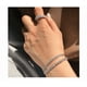 thumbnail image 3 of Pulseras Plata 925 Con Brillantes Xtellar Ajuste Perfecto Y Elegante, 3 of 4