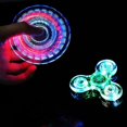 thumbnail image 1 of Luz Led luminosa Fidget Spinner mano Top Spinners brillan en la oscuridad luz Edc Figet Spiner dedo alivio del estrés juguetes, 1 of 5
