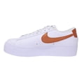 thumbnail image 2 of Nike Blazer Low Platform ESS White/Metallic Copper-Black DQ7571-100 Women's Size 6.5 Medium, 2 of 4