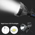 thumbnail image 6 of Rechargeable LED Flashlight, 100000 Lumens Super Bright, Waterproof Searchlight with Tripod, 4 Modes, USB Power Bank, for Camping, Hunting, Emergencies, 6 of 11