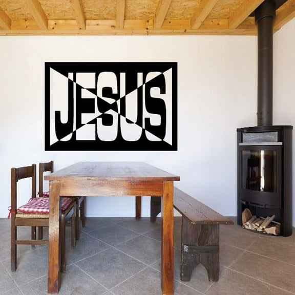 Jesus X Decal - 36 Inches