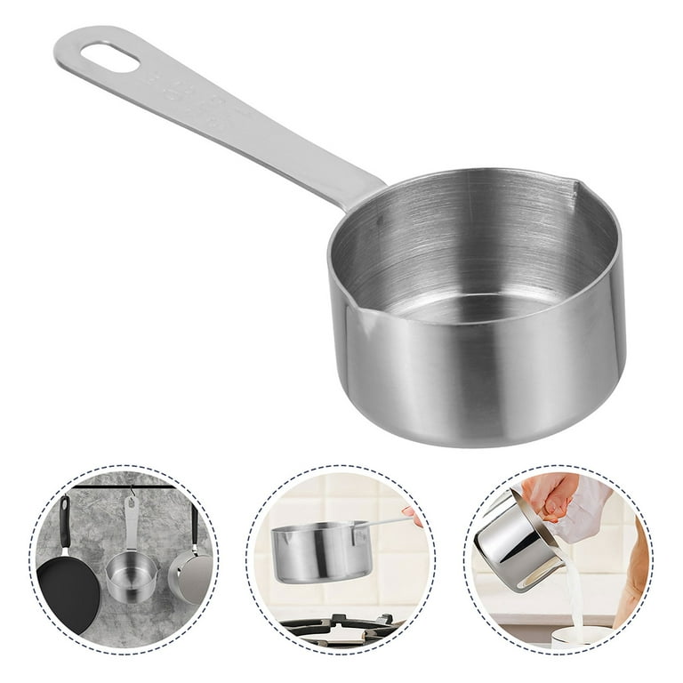  Stainless Steel Butter Warmer Pan, Measuring Saucepan
