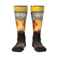 thumbnail image 1 of Easygdp Chaussettes de Sport Imprimé Canard Coloré Chaussettes de Compression pour Hommes et Femmes, 1 of 6