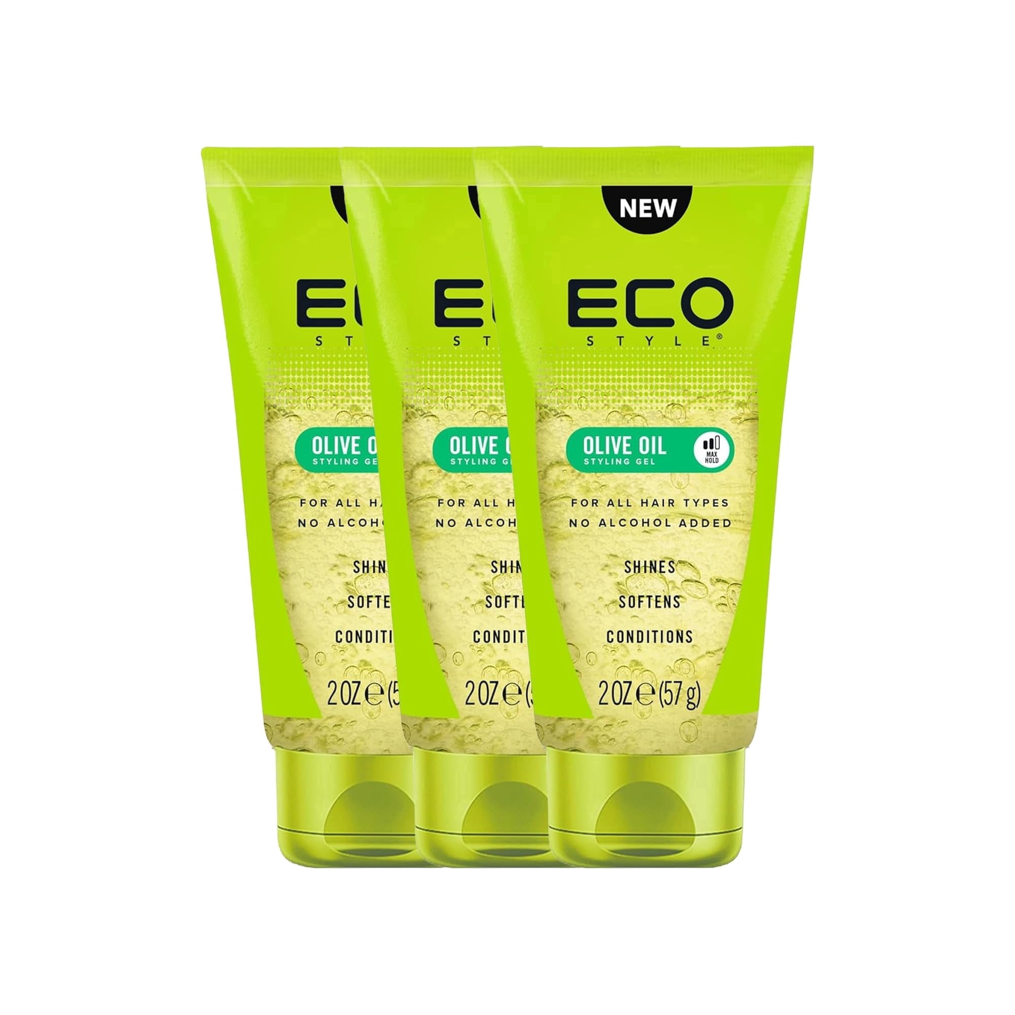 ECO STYLE, Styling Gel, Max Hold 8 oz, Coconut Oil Scent - Walmart.com