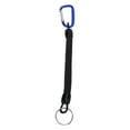 thumbnail image 2 of Retractable Spring Elastic Rope Keychain - Security Gear Tool and Anti-Lost Fishing Lanyard - Blue, 2 of 8