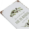 thumbnail image 6 of 12x16 Inch He Is Risen Vintage Funny Metal Tin Sign Wall Art Home Decor Poster Kitchen Cafe Bar Office Bedroom Suitable As Easter Father'S Day Mother'S Day Gift To Friends Family Colleagues, 6 of 6